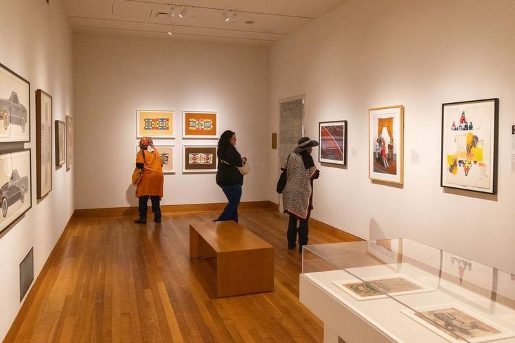 Gallery view of still/emerging: Native American Works on Paper.